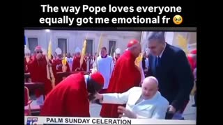 Pope Shaking Hands With Nigger meme