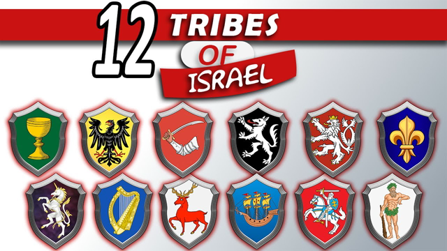 Heraldry & Symbols of the 12 Tribes of lsrael in Europe