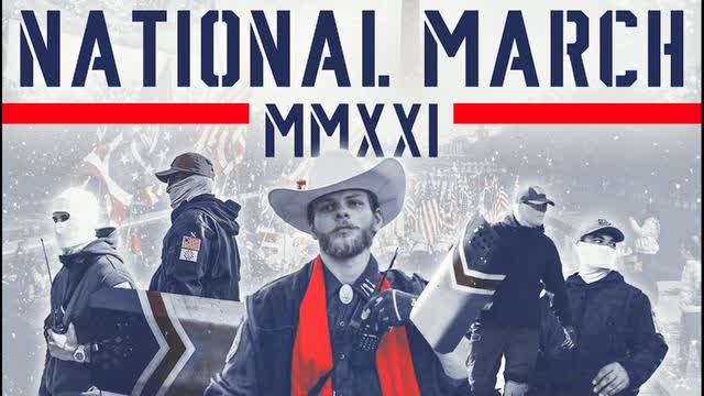 Patriot Front - National March in Washington DC | 2021