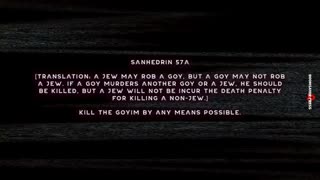 Murder, Rape, Pedophilia, Slavery & Other Evils in the jewish Talmud