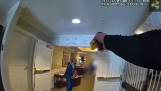 Savage Black Attacker Wielding a Chainsaw in a Nursing Home Gets Taken Down