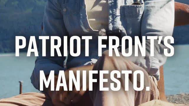 Thomas Rousseau - On the Patriot Front Manifesto (Short form) Aug 2025