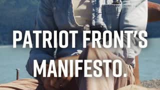 Thomas Rousseau - On the Patriot Front Manifesto (Short form) Aug 2025