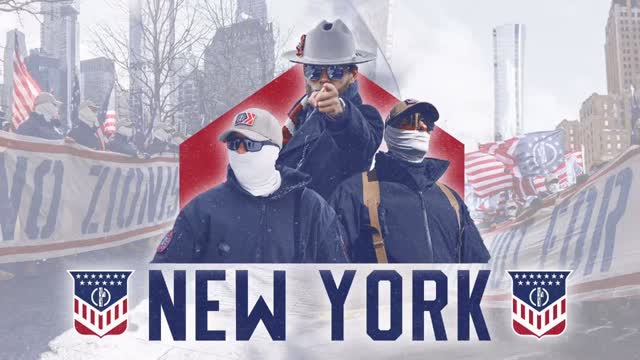 Patriot Front - New York City Demonstration on Immigration | January 2024