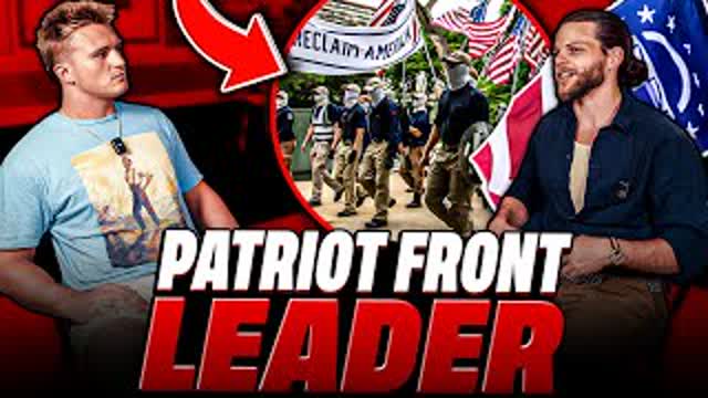 Thomas Rousseau of Patriot Front Interviewed by Hermes