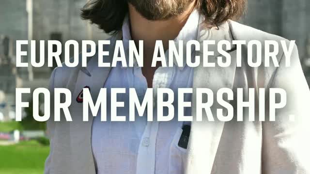 Thomas Rousseau - Racial Requirements to Join Patriot Front