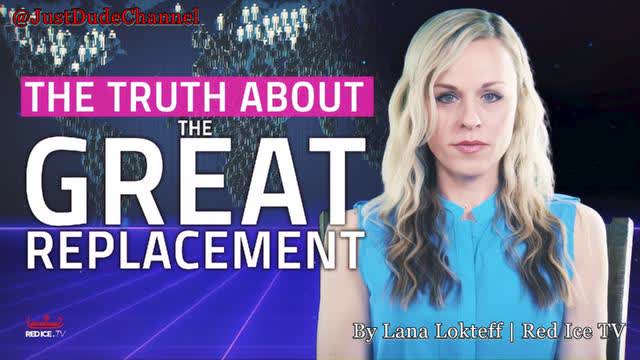 THE TRUTH ABOUT WHITE REPLACEMENT | LANA LOKTEFF | REDICE.tv | Redice clip