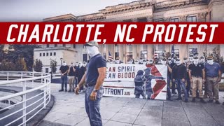 Patriot Front - Protest for Iryna Zarutska in North Carolina
