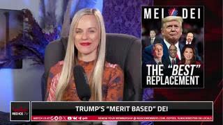 Lana Lokteff: Trump's Merit Based DEI Is Hypocrisy | REDICE.tv | Redice clip