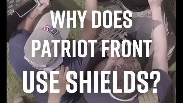 Thomas Rousseau - Why Does Patriot Front Use Shields?