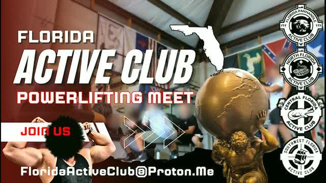 Florida Active Club - White Nationalist Powerlifting Meet | Promo video