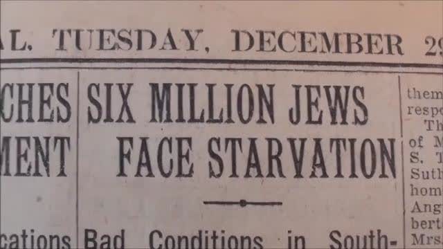 6 Million Jews 1915 - 1938 10 Newspapers