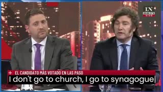 Congratulations to Argentina's first elected Jewish president