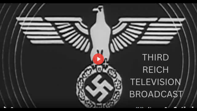 THIRD REICH TELEVISION BROADCASTING