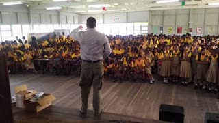 Amazing Presentation Of The Gospel To School In Guyana