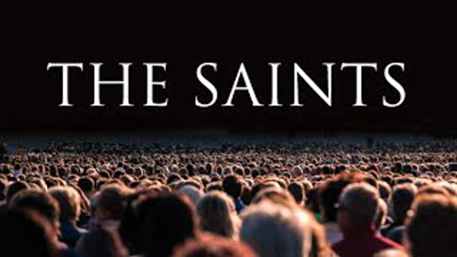 All saved Christians are saints