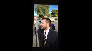 Steven Anderson, Pastor of Faithful Word Baptist Church angrily calling protesters faggots.