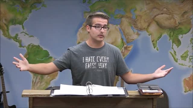 "Conditions with God" - FWBC Preaching Class