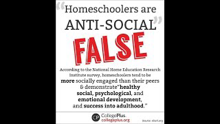 Destroying the Myth that Homeschool Students are Antisocial