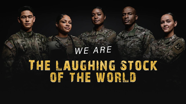 We are the laughing stock of the world