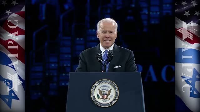 (((Biden))) at (((AIPAC)))