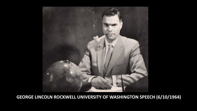 George Lincoln Rockwell  vs. ADL (Book Burner's)