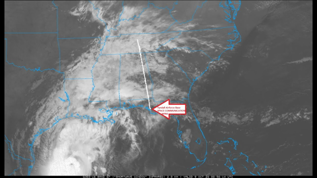 10/09/2020 -- DIRECTED ENERGY WEAPON (DEW) caught BEAMING at Tyndall Air Force Base Space Wing