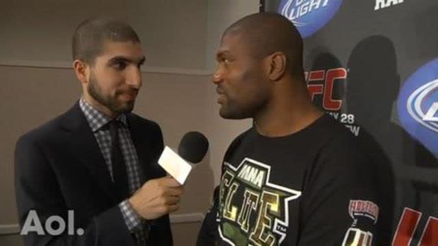 Fighters Getting Angry at Merchant Looking Jew Ariel Helwani