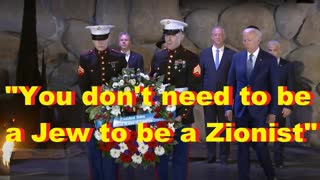 "You don't need to be a Jew to be a Zionist"