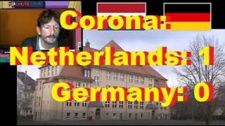 Corona: Netherlands: 1 - Germany: 0