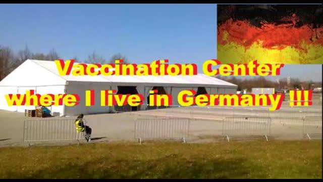 Vaccination Center where I live in Germany !!!