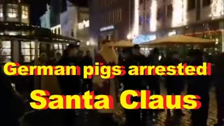German pigs arrested Santa Claus