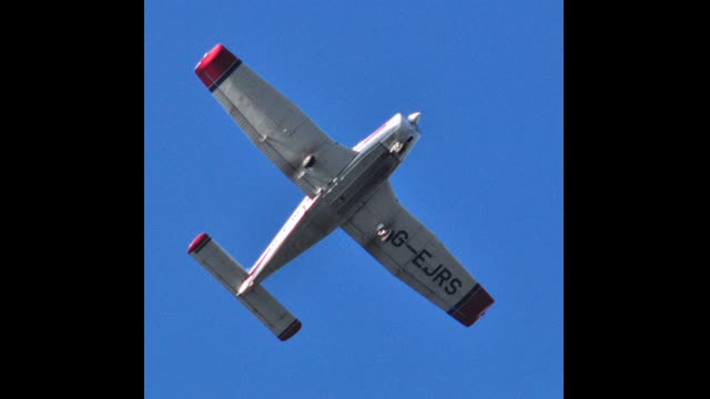 Target Individual protest outside the BBC sound improved. Thumbnail G-EJRS overhead 20m alt doing 150mph