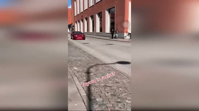 Racist Car says the N-Word