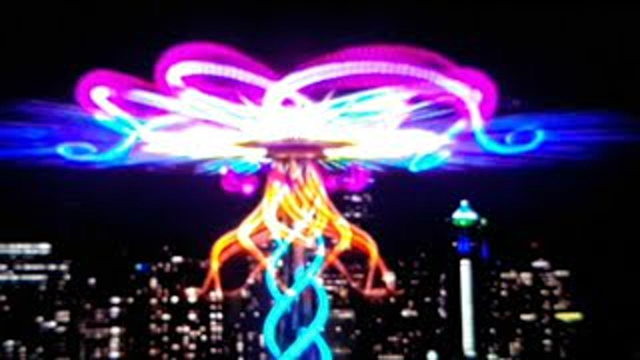 2021 SPACE NEEDLE NEW YEARS LIGHT SHOW