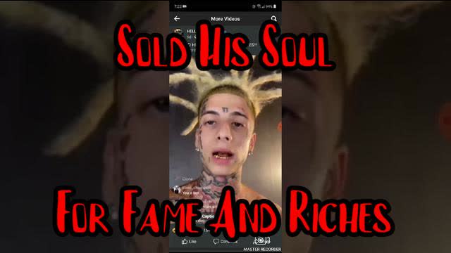 HE SOLD HIS SOUL FOR FAME & RICHES!!