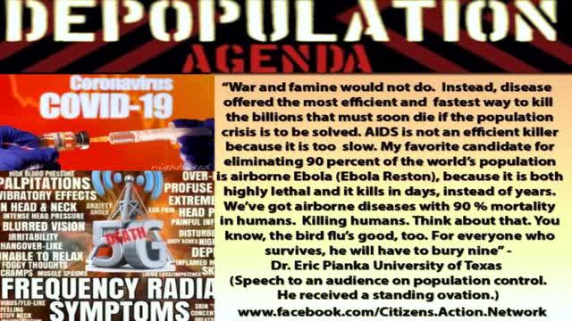 Celeste Solum predicts that humanity will face a final depopulation strike in 2022?
