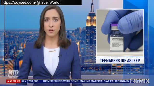 Another 2 Boys Died After Vaccine - Possible Death Is Stated On Label And In Report