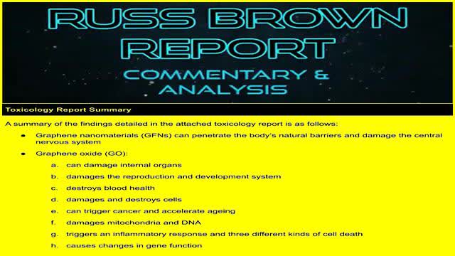 New U.K. Lab Report sent to Police confirms huge amounts of Graphene Nano in all Covid-19 Vaccines
