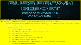 New U.K. Lab Report sent to Police confirms huge amounts of Graphene Nano in all Covid-19 Vaccines