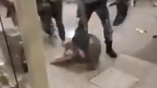 STORM TROOPER ASSAULTS LIL GIRL - THEN THE CITIZENS ASSAULT HIM