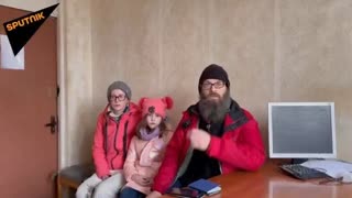 ANOTHER UKRAINIAN FAMILY - SAYS THEY ARE BEING BOMBED BY THEIR OWN GOVERNMENT