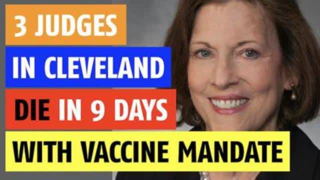 Ruled and Mandated to their graves. 3 Judges suddenly dead after jab mandate. Justice at last!