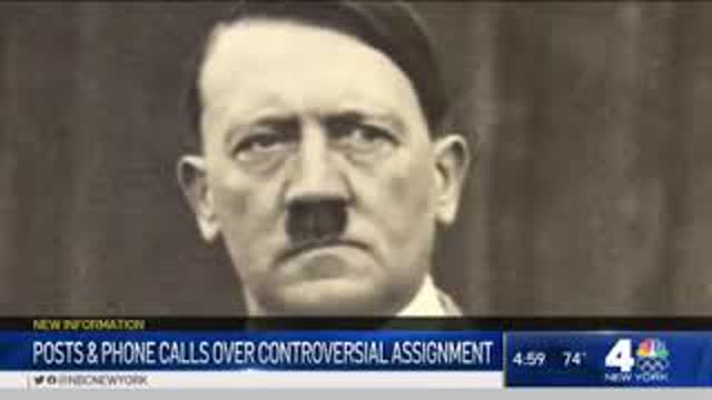 Hitler Homework Assignment!! Outrage Grows In New Jersey