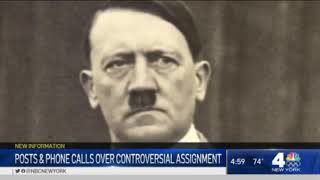 Hitler Homework Assignment!! Outrage Grows In New Jersey