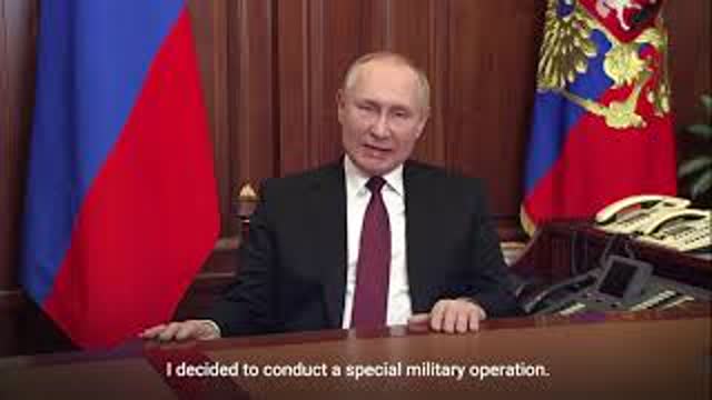Putin Orders â€˜Demilitarisation & De-Nazification of Ukraineâ€™