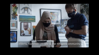 IsraAID: Refugees Sew Face Masks for People In Need