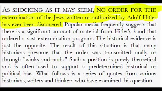 QUESTIONING THE HOLOCAUST: WHY WE BELIEVED (DOCUMENTARY