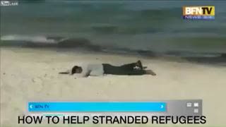 How to help stranded refugees Skinhead style