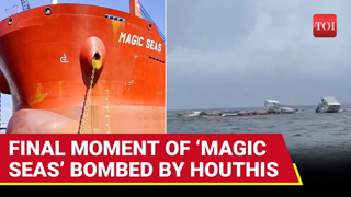 Dramatic Houthi-Hit Ship’s Inside Video: Chaos Aboard Magic Seas On Cam As Missiles, Drones Rained